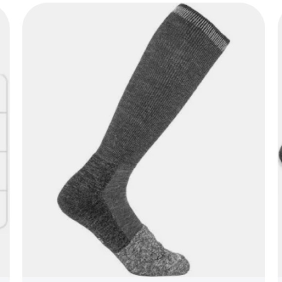 Carhartt Gray Synthetic Blend Socks Midweight Wool Blend Boot Sock - Picture 1 of 6